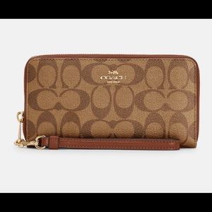 COACH Signature Canvas Wallet - NEW
